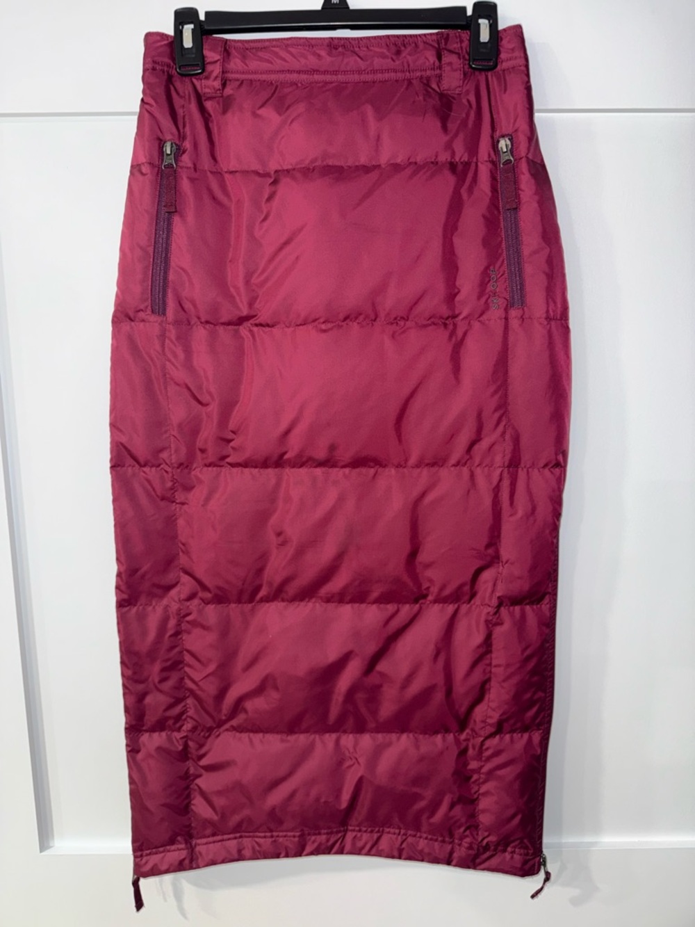 Skhoop Quilted Midi Puffer Skirt